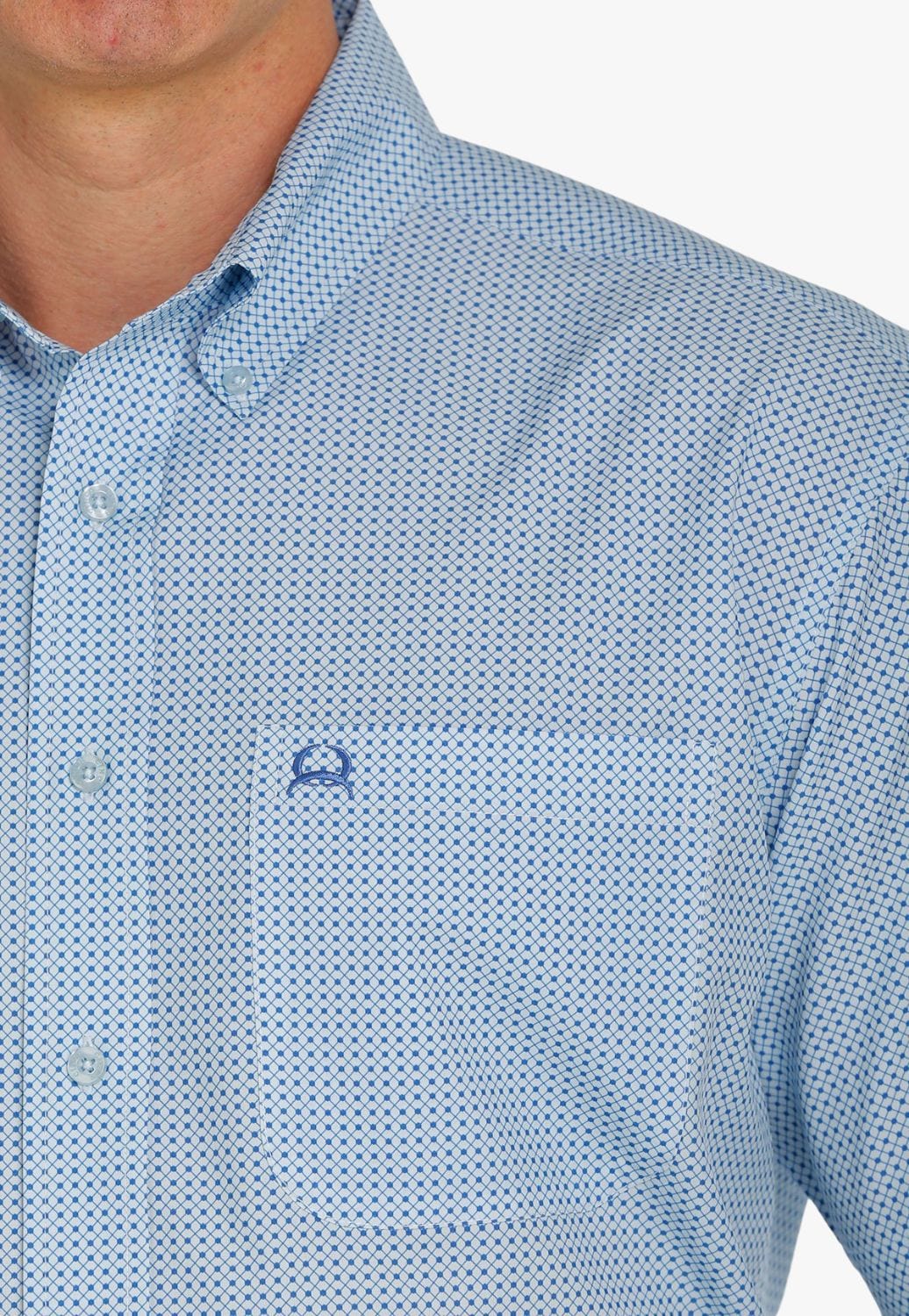 Cinch CLOTHING-Mens Short Sleeve Shirts Cinch Mens Short Sleeve Shirt