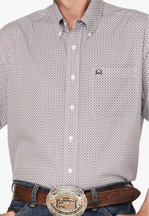 Cinch CLOTHING-Mens Short Sleeve Shirts Cinch Mens Short Sleeve Shirt