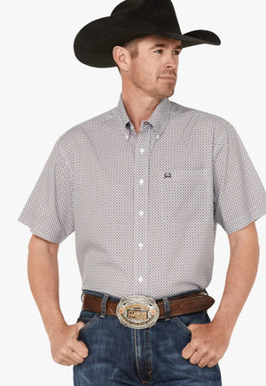 Cinch CLOTHING-Mens Short Sleeve Shirts Cinch Mens Short Sleeve Shirt