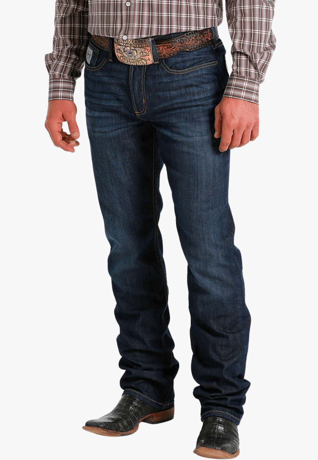 Cinch CLOTHING-Mens Jeans Cinch Mens Silver Label Slim Fit Jean