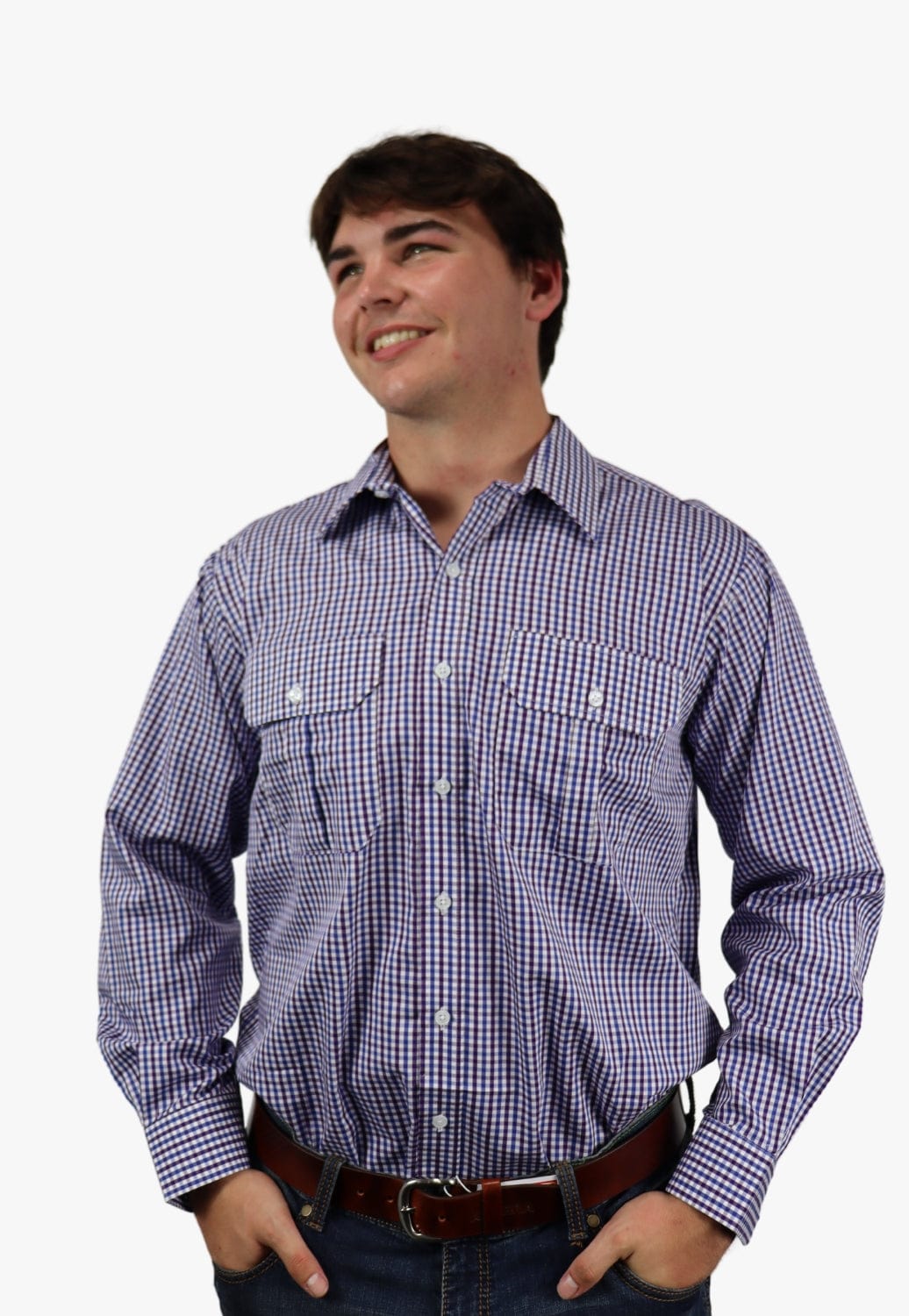 Country Tradition CLOTHING-Mens Long Sleeve Shirts Country Tradition Mens Long Sleeve Shirt