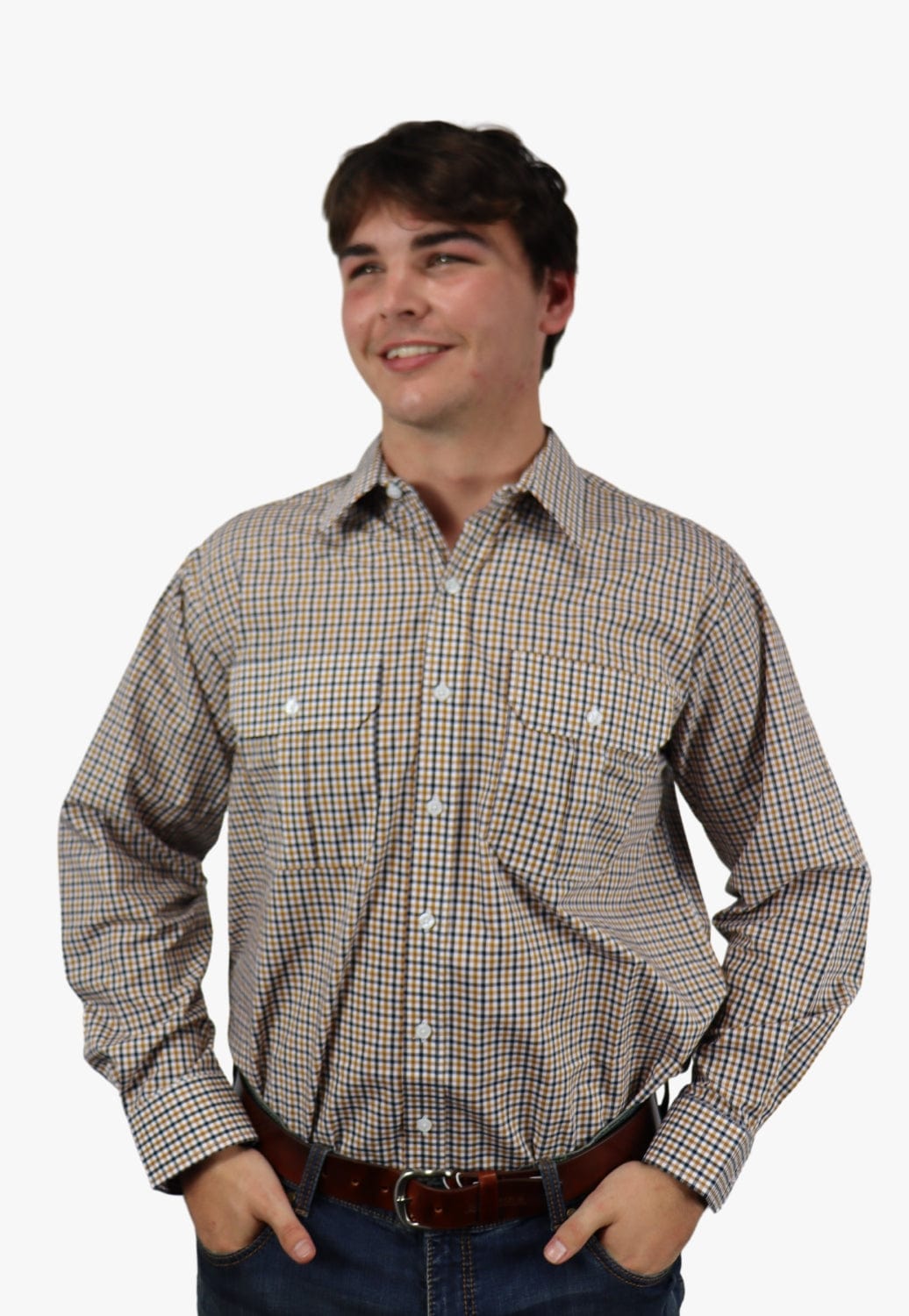 Country Tradition CLOTHING-Mens Long Sleeve Shirts Country Tradition Mens Long Sleeve Shirt