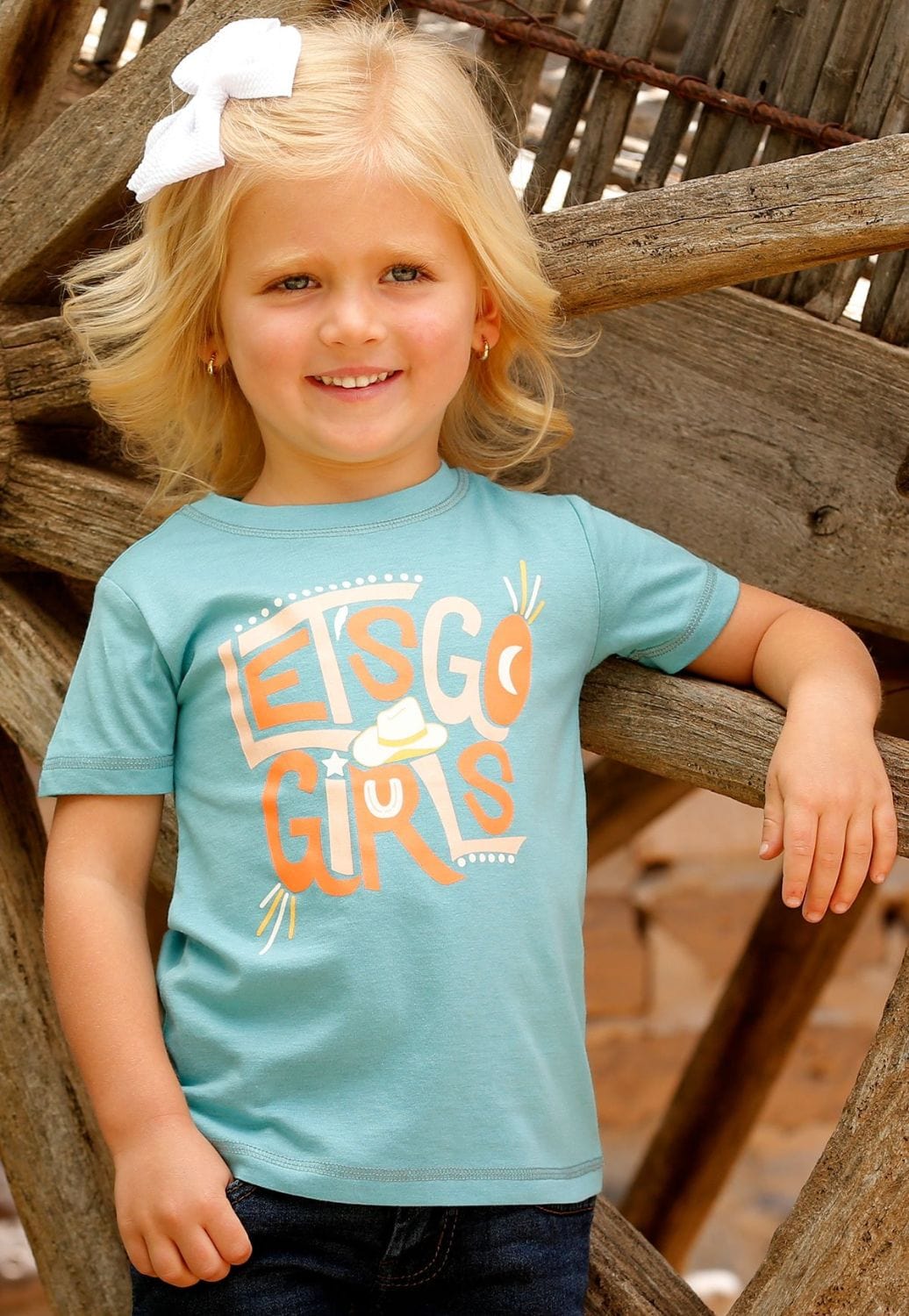 Cruel Girl CLOTHING-Girls T-Shirts Cruel Girl Toddler Girls Lets Go Girls T-Shirt