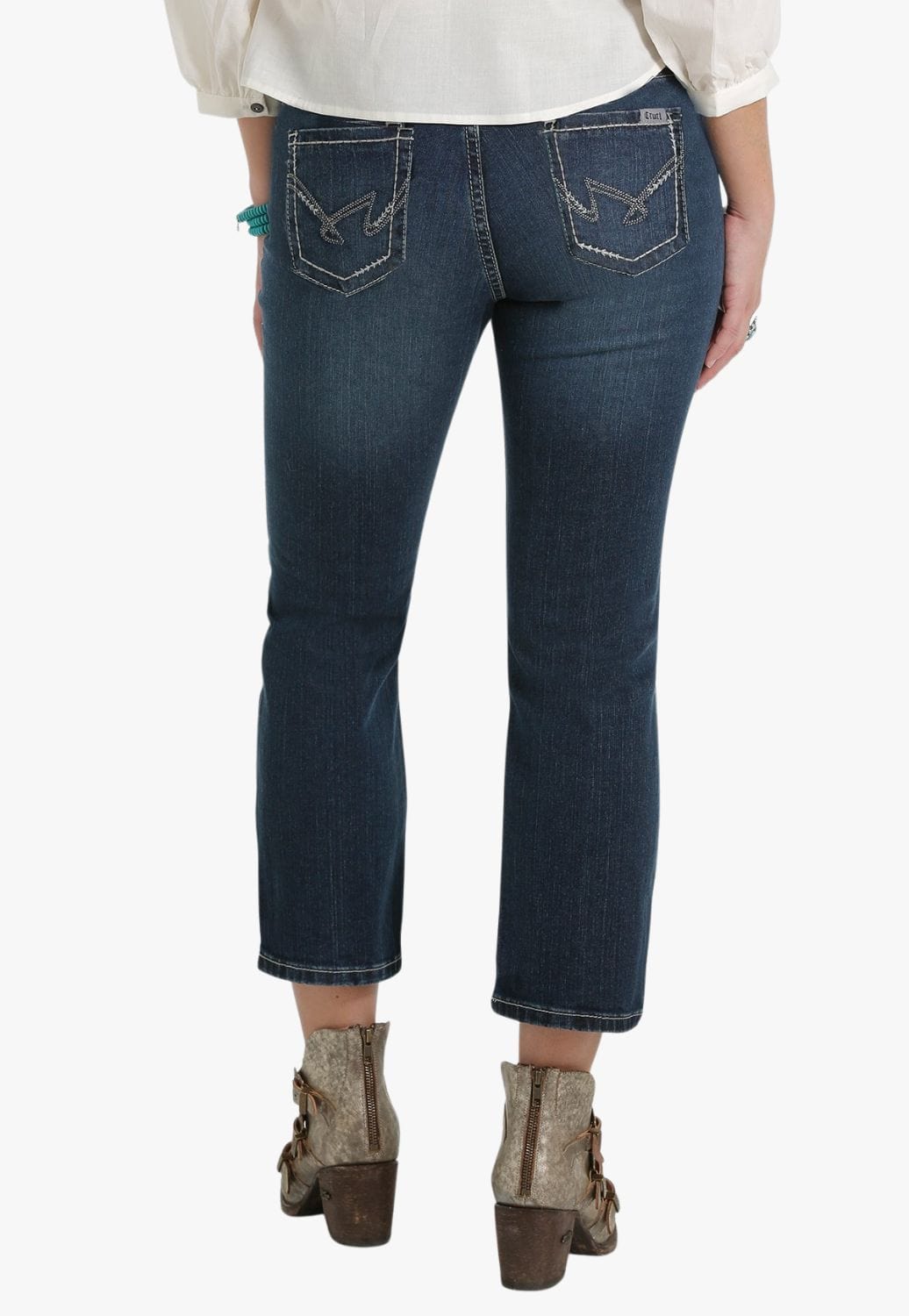 Cruel Girl CLOTHING-Womens Jeans Cruel Girl Womens Hannah Cropped Jean