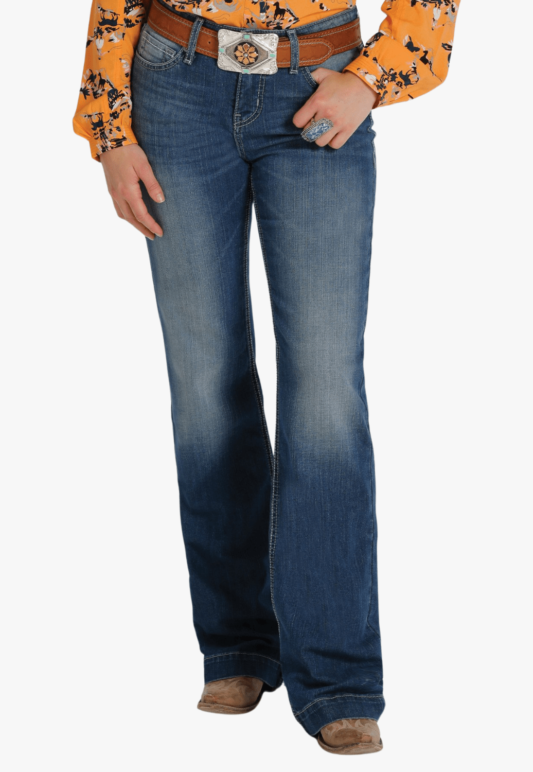 Cruel Girl CLOTHING-Womens Jeans Cruel Girl Womens Hayley Trouser Jean