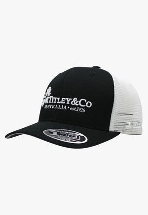 Flexfit HATS - Caps Black/White W. Titley & Co FlexFit Cap