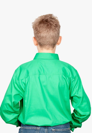 Just Country CLOTHING-Boys Long Sleeve Shirts Just Country Boys Lachlan Work Shirt JC30303