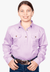 Just Country CLOTHING-Girls Long Sleeve Shirts Just Country Girls Kenzie Workshirt JC60606