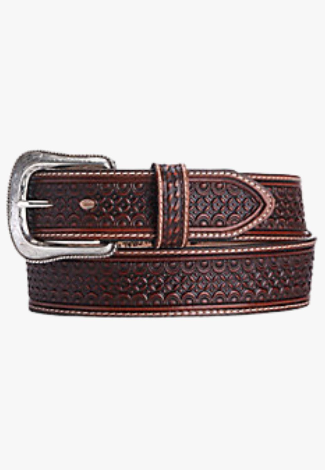 Justin CLOTHING-Mens Belts & Braces Justin Mens Diamond Back Belt