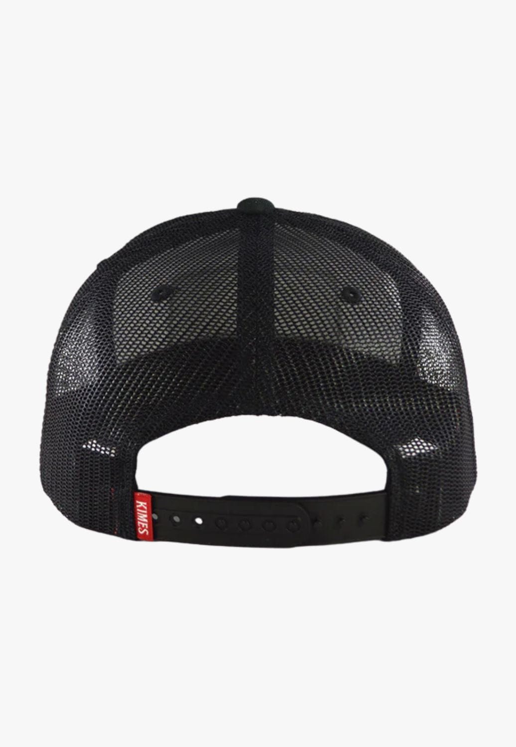 Kimes Ranch HATS - Caps Black Kimes Ranch All Mesh Trucker Cap