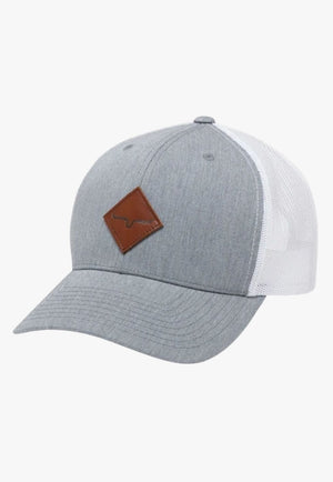 Kimes Ranch HATS - Caps Grey/White Kimes Ranch Diamond Cap