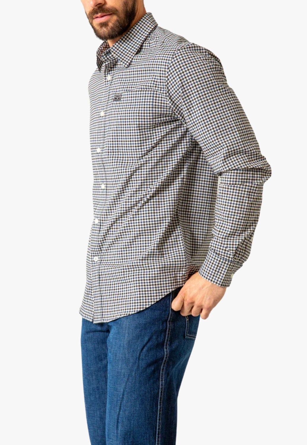 Kimes Ranch CLOTHING-Mens Long Sleeve Shirts Kimes Ranch Mens Welton Long Sleeve Shirt