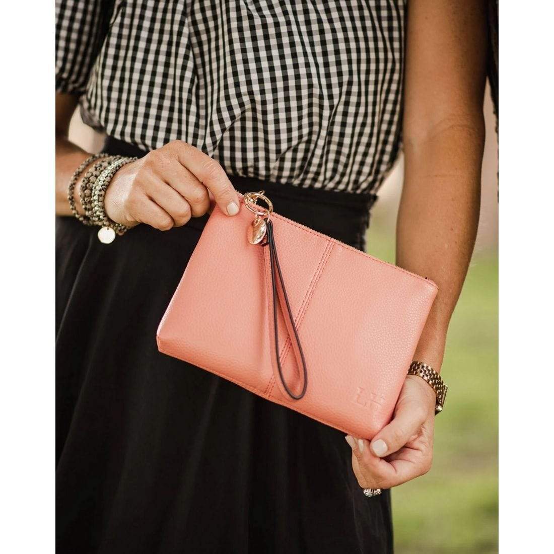 Louenhide ACCESSORIES-Handbags Peach Louenhide Baby Gracie Clutch