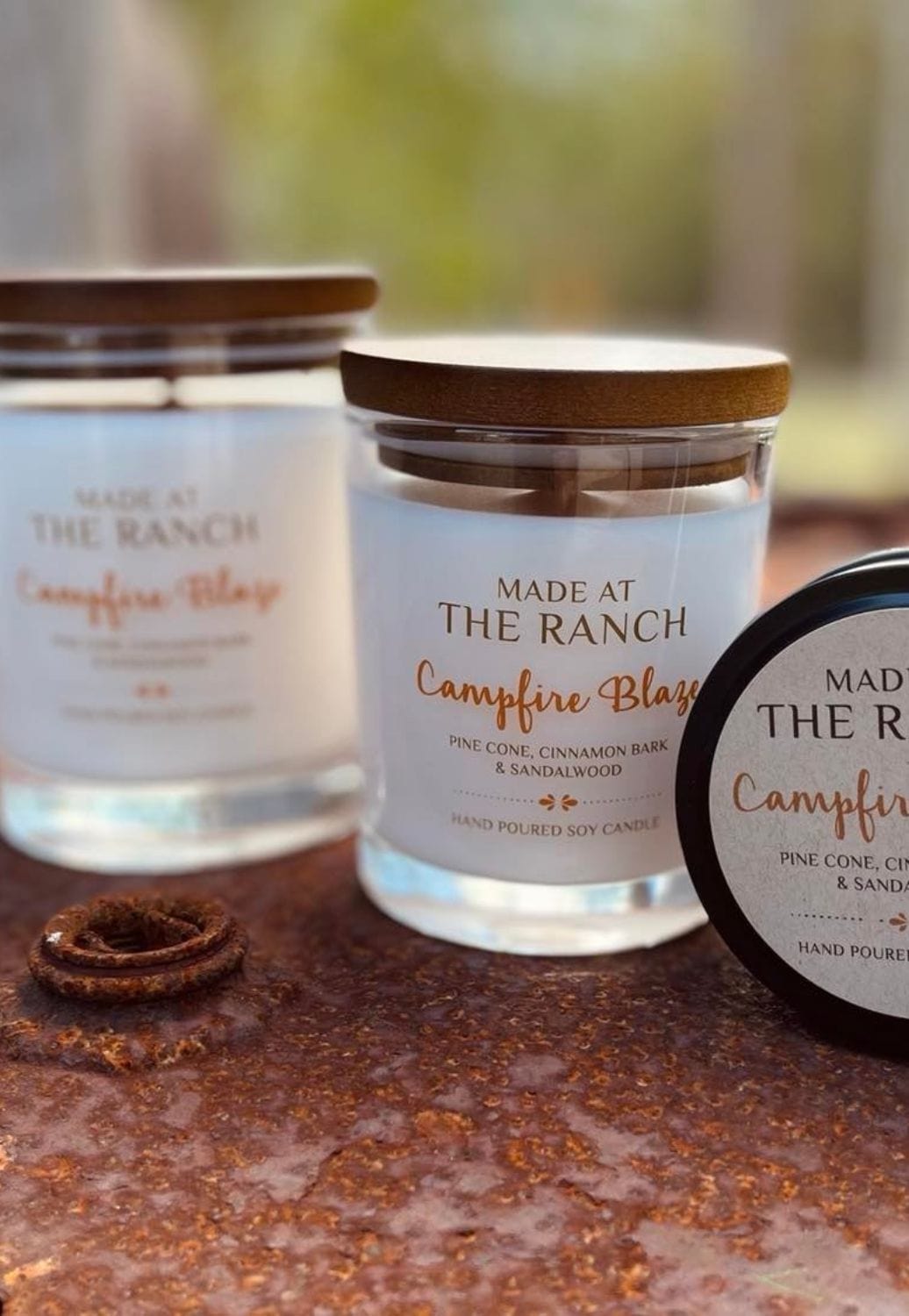 Made at The Ranch Homewares - General Made at The Ranch Campfire Blaze Candle