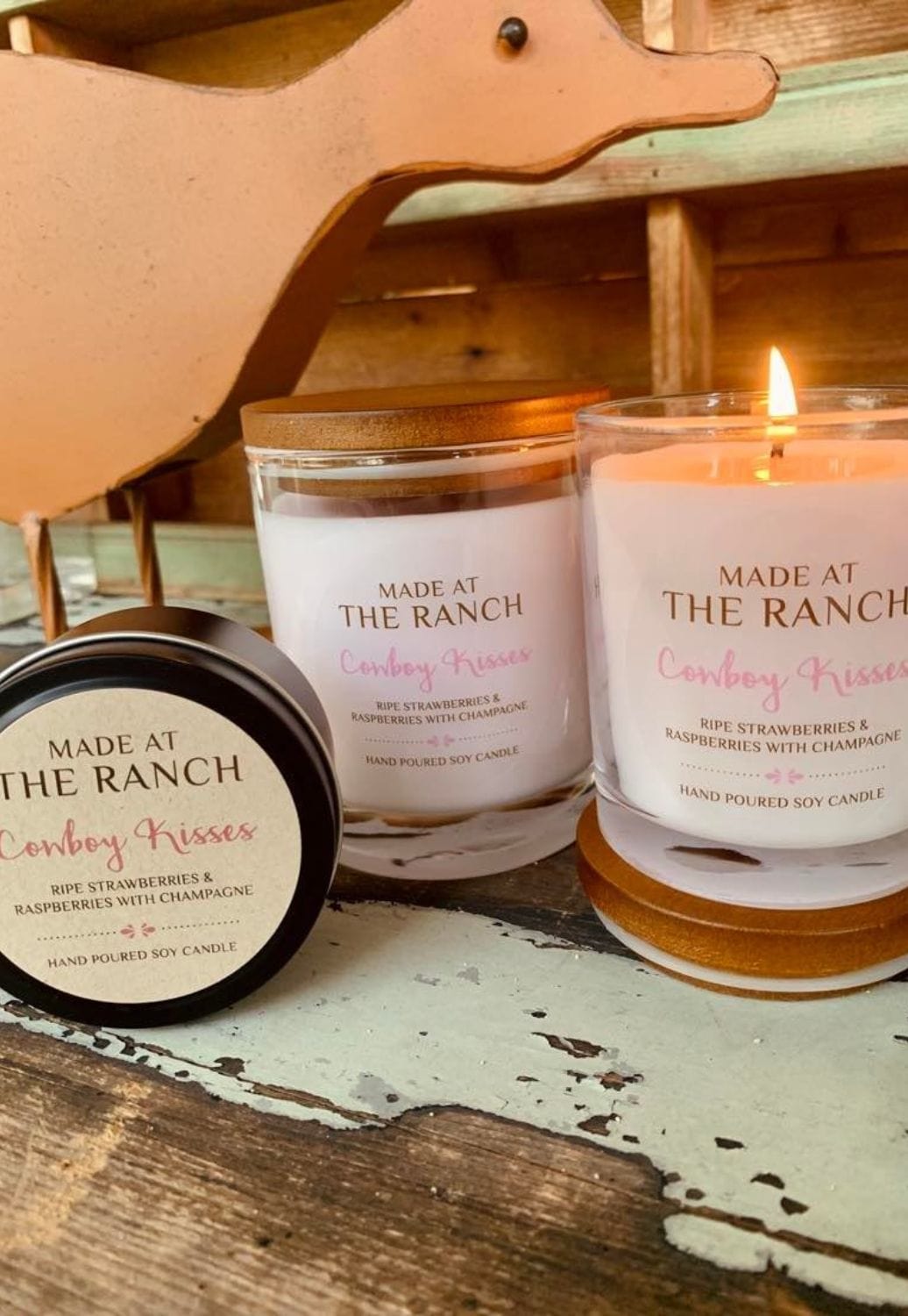 Made at The Ranch Homewares - General Made at The Ranch Cowboy Kisses Candle