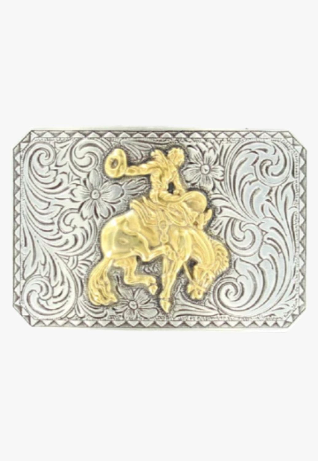 NOCONA ACCESSORIES-General Nocona Adults Saddle Bronc Buckle