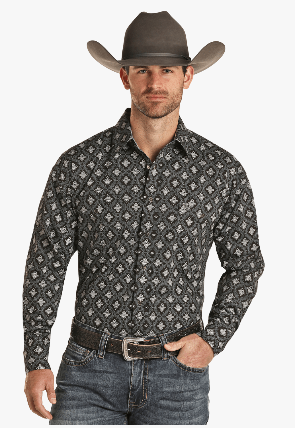 Panhandle CLOTHING-Mens Long Sleeve Shirts Panhandle Mens Long Sleeve Shirt