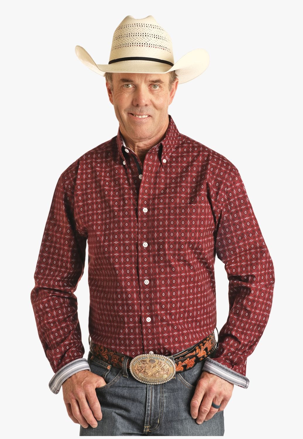 Panhandle CLOTHING-Mens Long Sleeve Shirts Panhandle Mens Long Sleeve Shirt