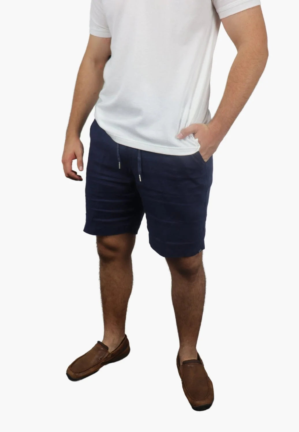 Pilbara CLOTHING-Mens Shorts Pilbara Mens Linen Short