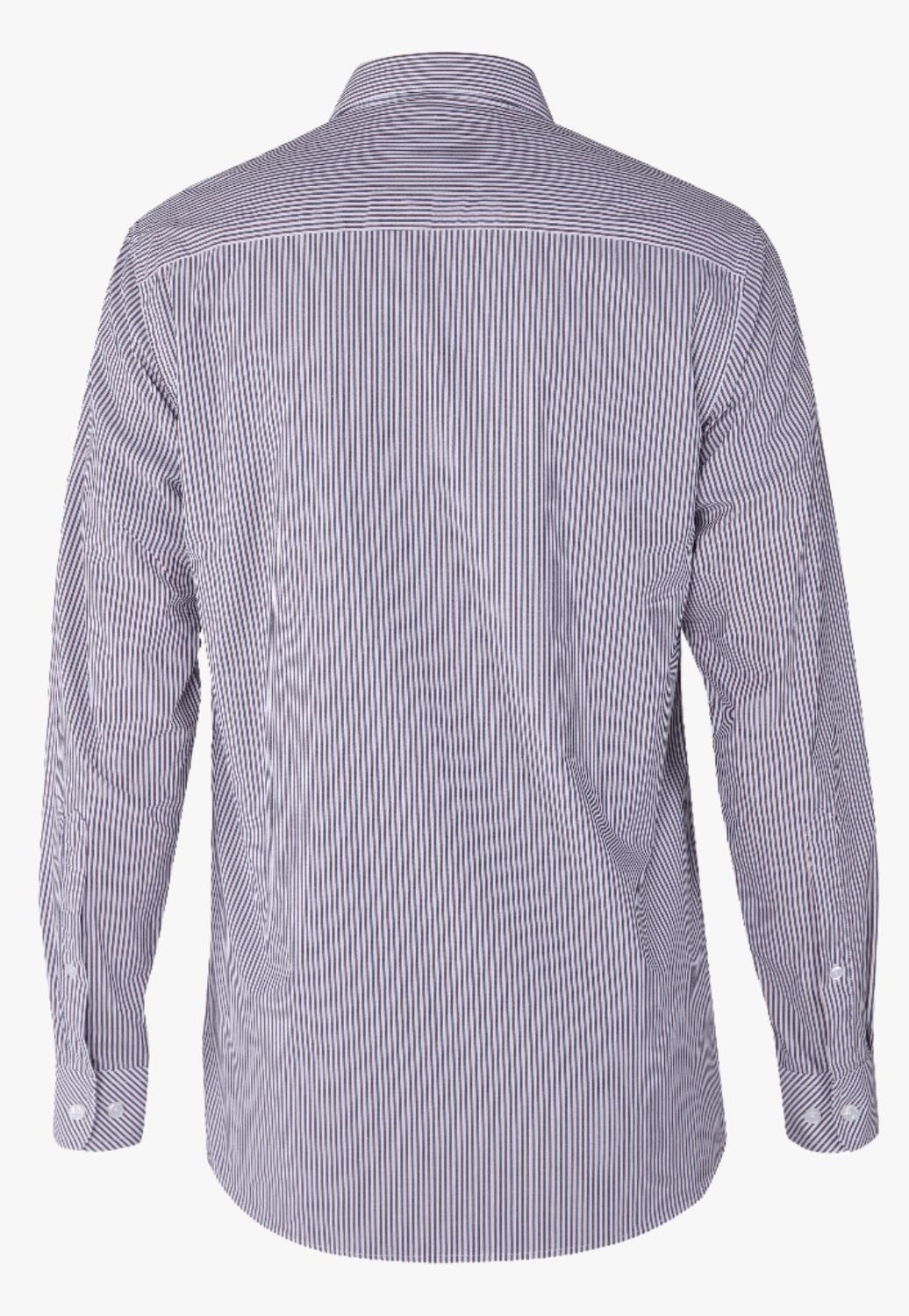 Pilbara CLOTHING-Mens Long Sleeve Shirts Pilbara Mens Stripe Long Sleeve Shirt