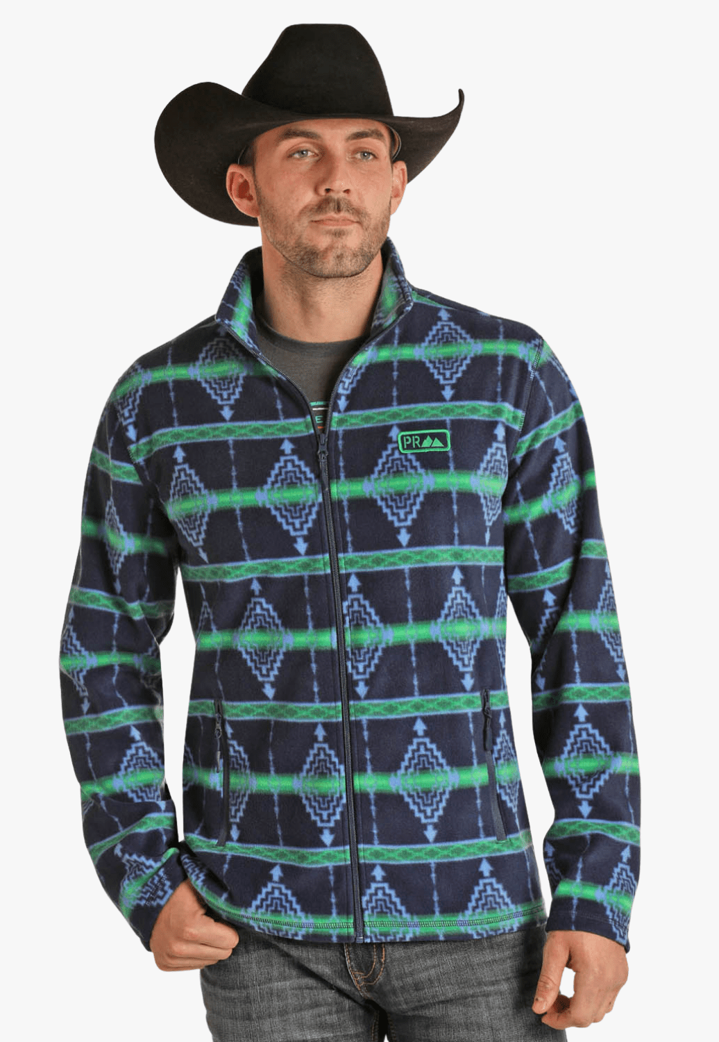 Powder River CLOTHING-Mens Jackets Powder River Mens Aztec Jacket