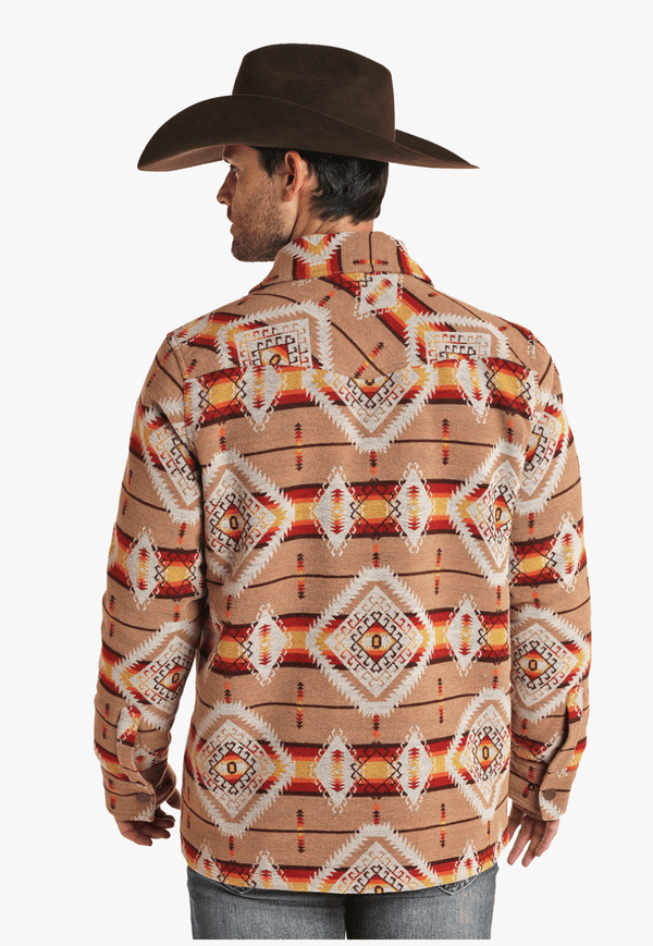 Powder River Mens Aztec Jacket- W. Titley & Co