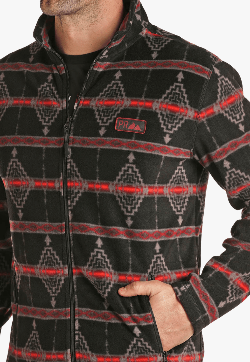 Powder River CLOTHING-Mens Jackets Powder River Mens Aztec Jacket