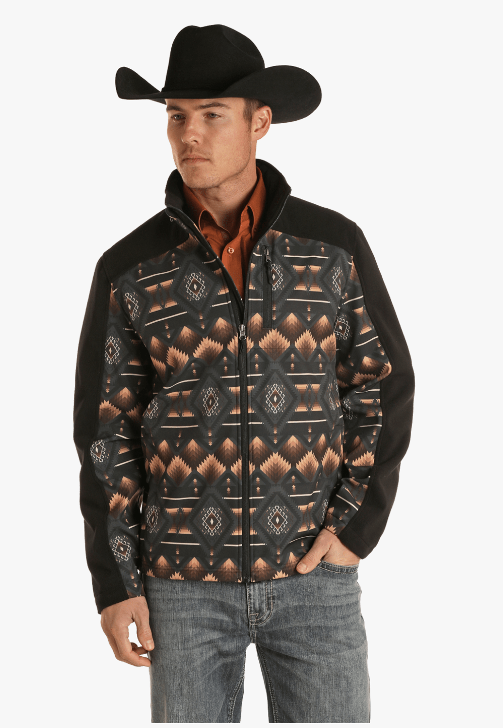 Powder River CLOTHING-Mens Jackets Powder River Mens Softshell Jacket