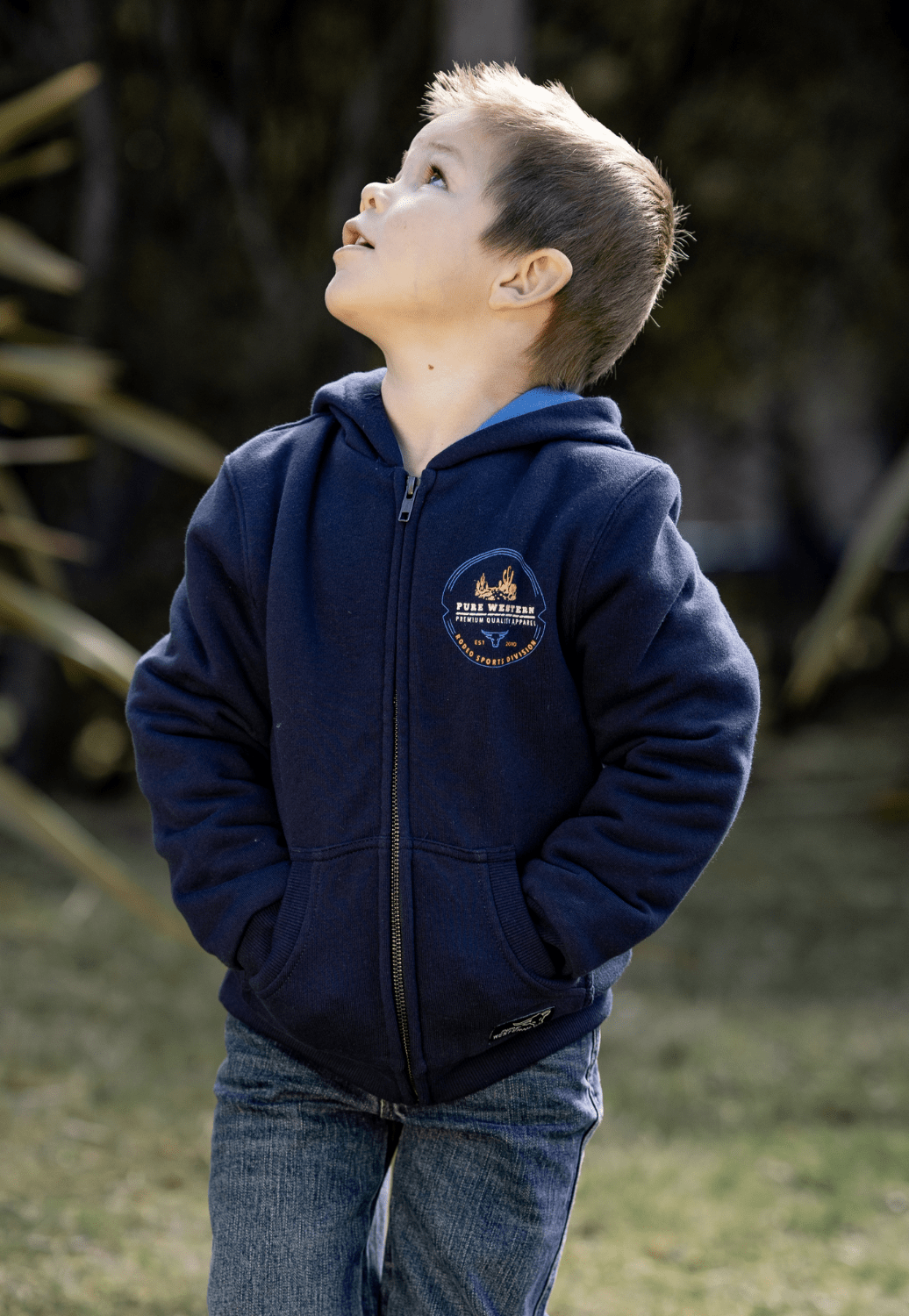 Pure Western CLOTHING-Boys Pullovers Pure Western Boys McQuarie Hoodie