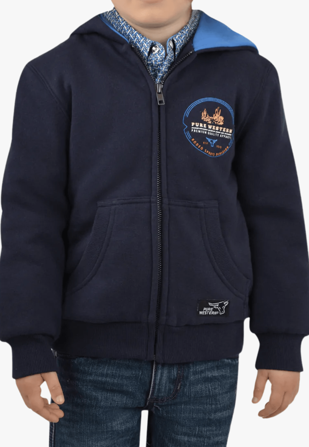 Pure Western CLOTHING-Boys Pullovers Pure Western Boys McQuarie Hoodie