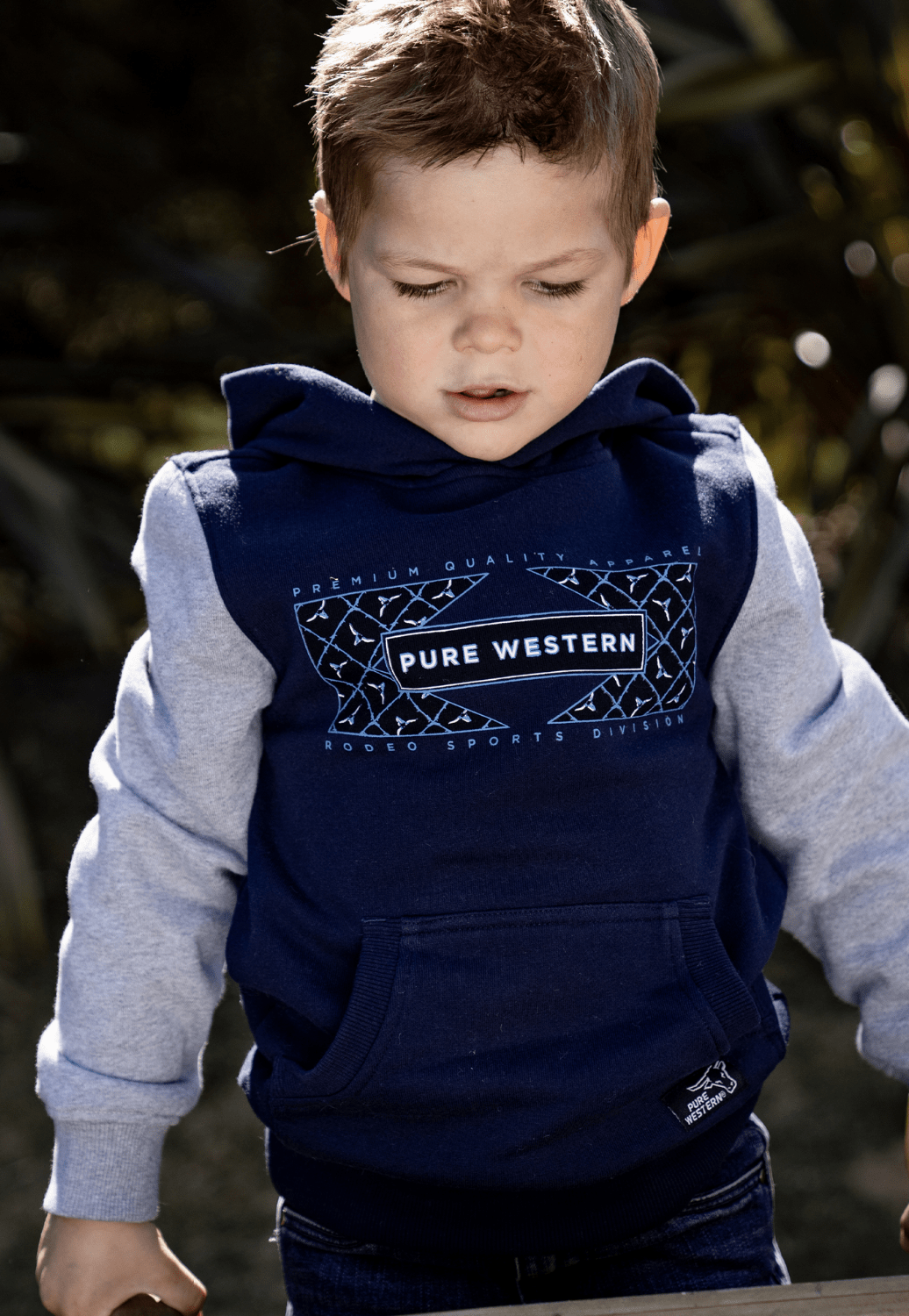 Pure Western CLOTHING-Boys Pullovers Pure Western Boys Oakville Hoodie