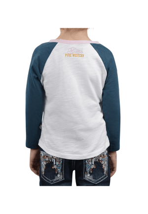 Pure Western CLOTHING-Girls T-Shirts Pure Western Girls Jackie T-Shirt