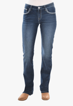 Pure Western CLOTHING-Womens Jeans Pure Western Womens Angie Jean - 36 Leg