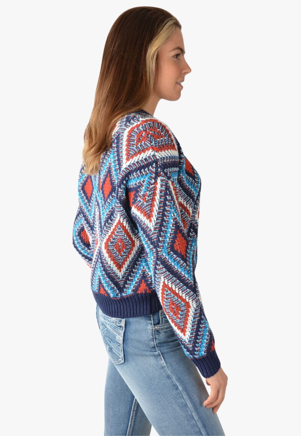 Pure Western CLOTHING-Womens Pullovers Pure Western Womens Geneva Knit