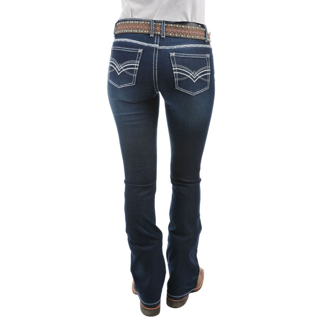 Pure Western CLOTHING-Womens Jeans Pure Western Womens Hannah Jean - 32 Leg