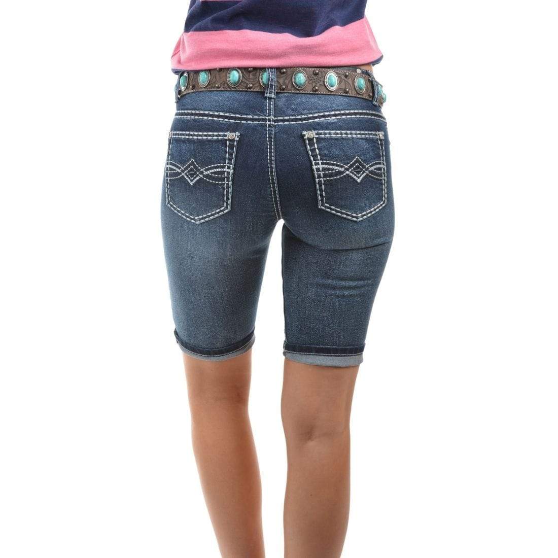 Pure Western CLOTHING-Womens Shorts Pure Western Womens Lana Short