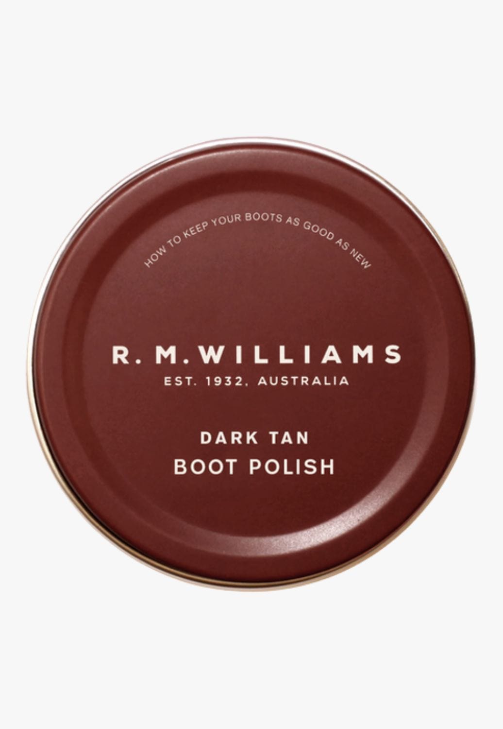 R.M. Williams FOOTWEAR - Shoe Care Polish Dark Tan RM Williams Stockmans Boot Polish 70ml