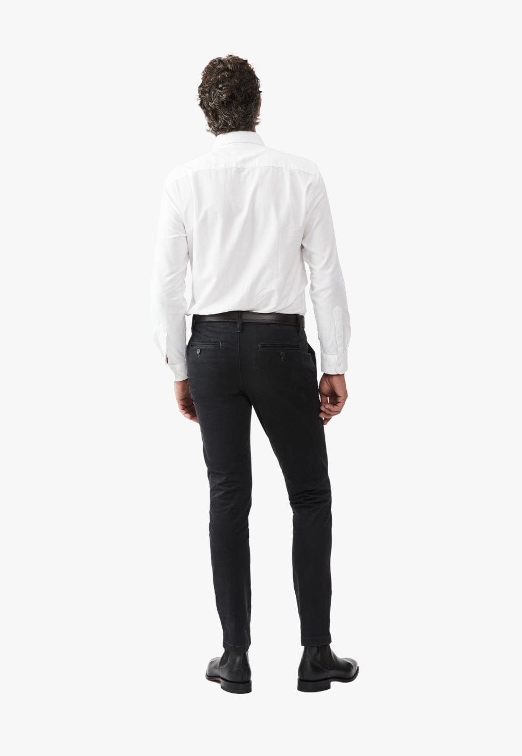 R.M. Williams CLOTHING-Mens Long Sleeve Shirts R.M. Williams Mens Collins Button Down Shirt