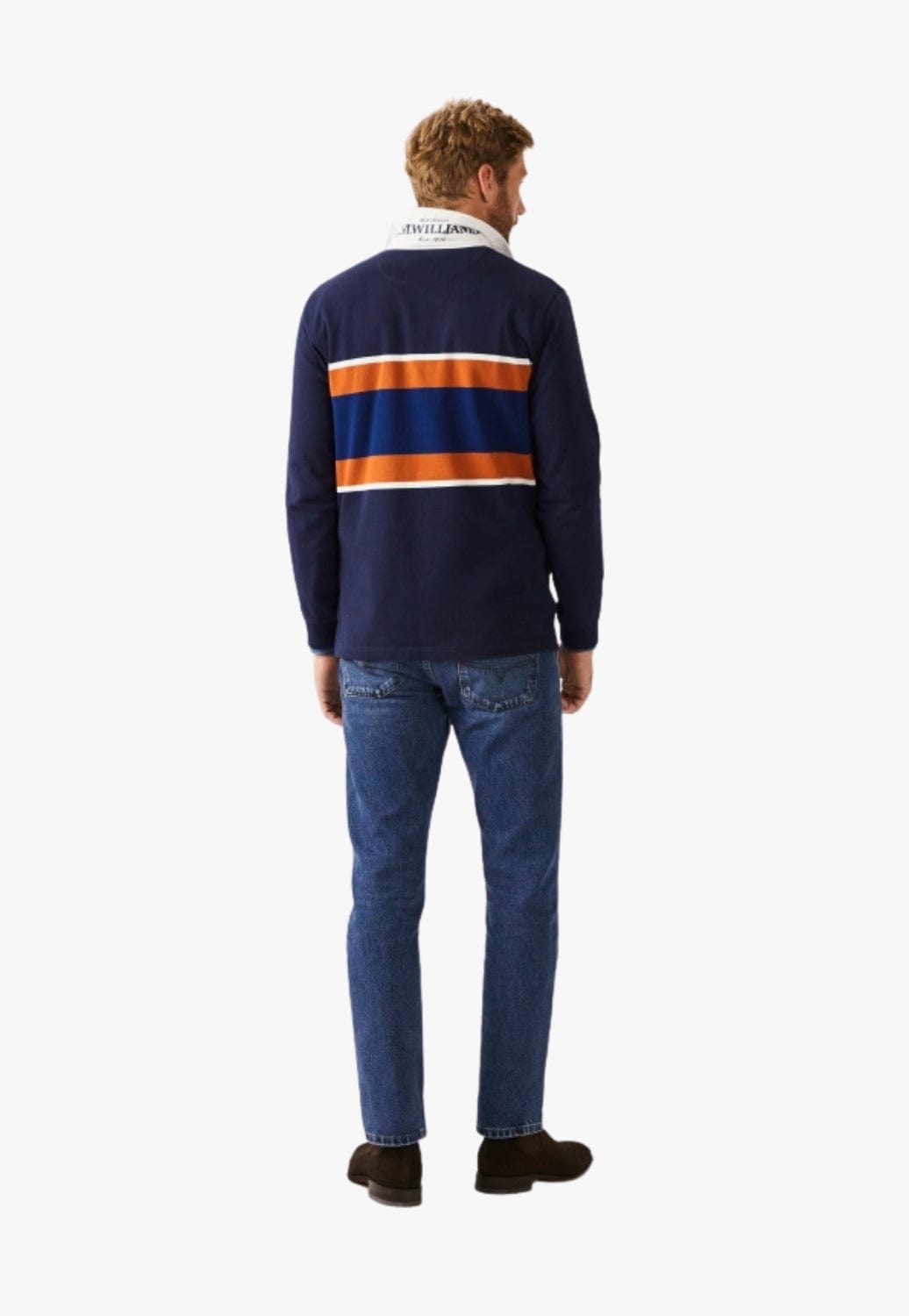 R.M. Williams CLOTHING-Mens Jerseys R.M. Williams Mens Culburra Rugby