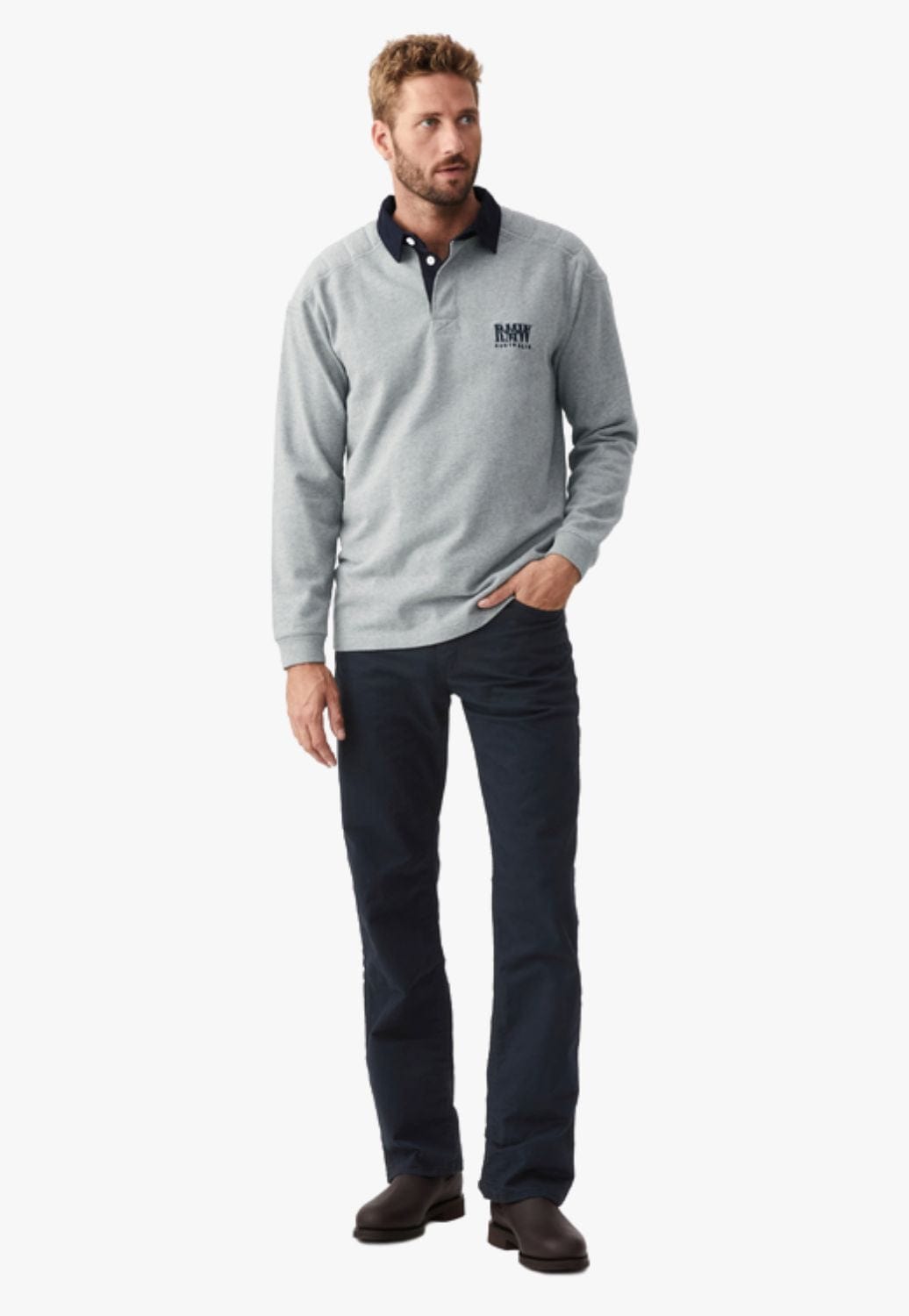 R.M. Williams CLOTHING-Mens Dress Pants R.M. Williams Mens Linesman Jeans