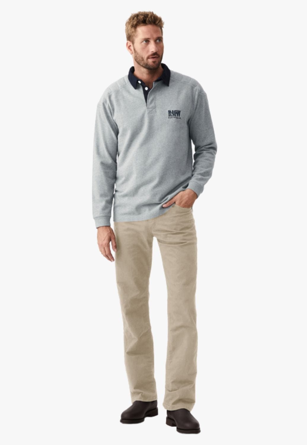 R.M. Williams CLOTHING-Mens Jeans R.M. Williams Mens Linesman Slim Jean