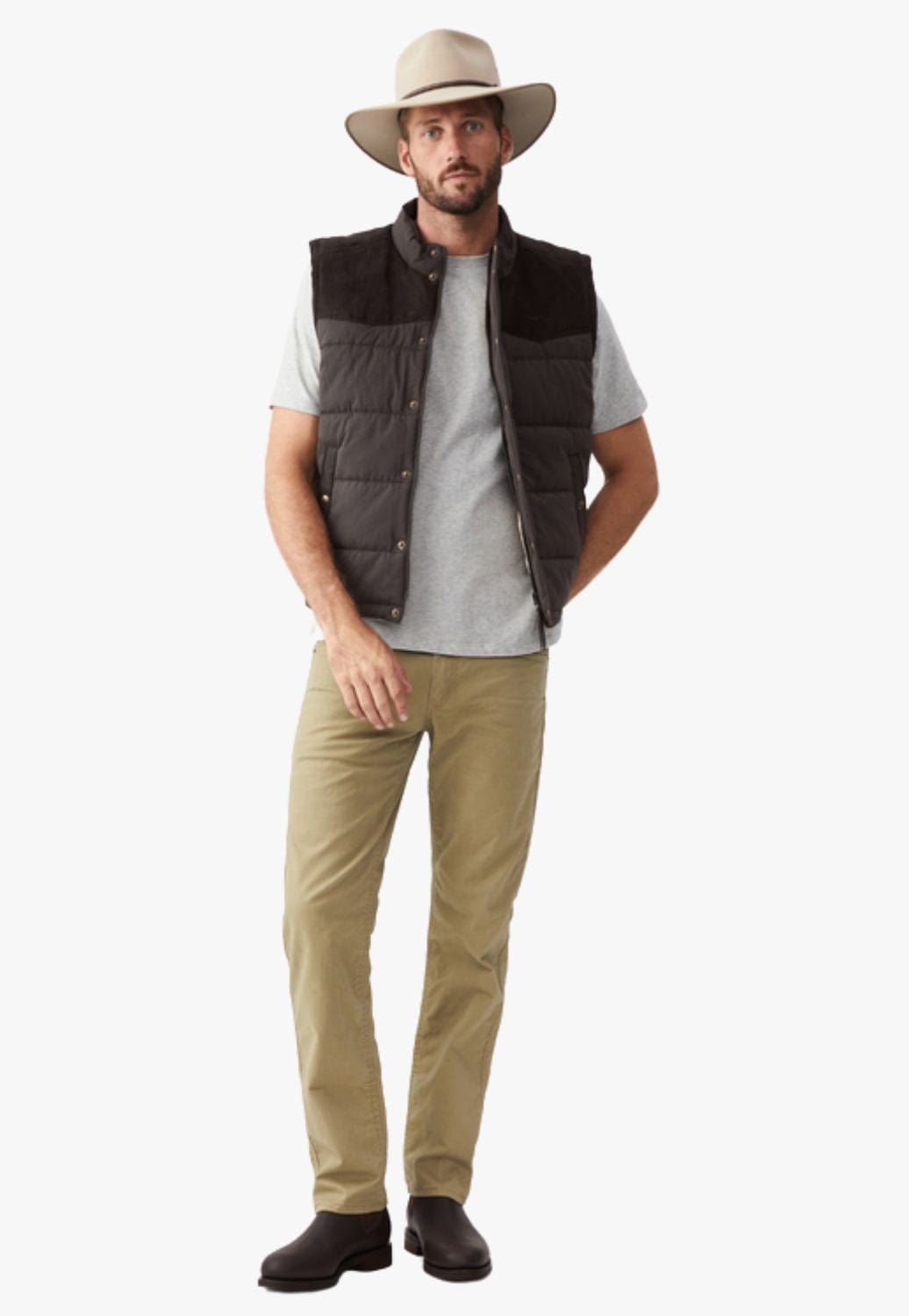 R.M. Williams CLOTHING-Mens Jeans R.M. Williams Mens Linesman Slim Jean