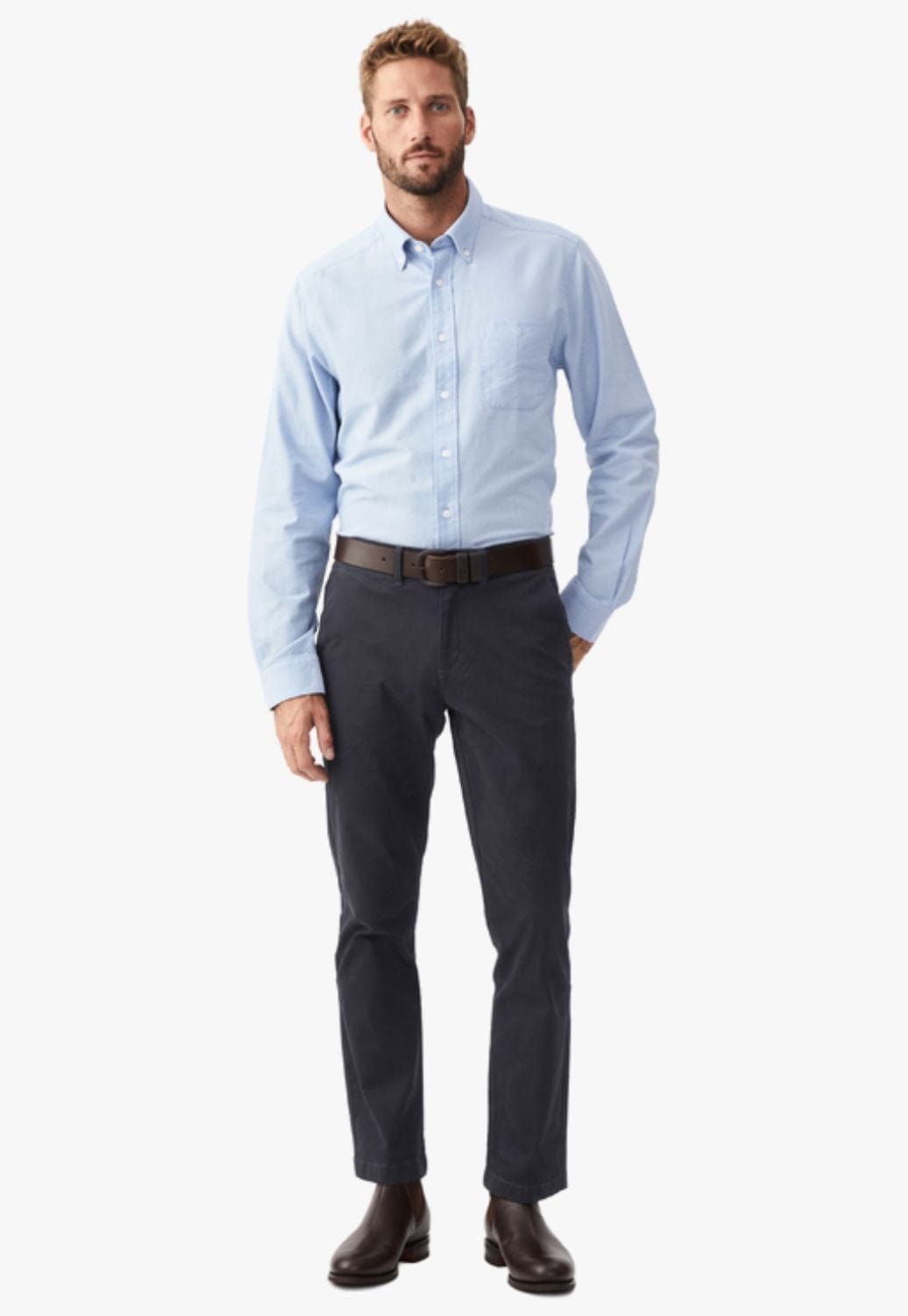 R.M. Williams CLOTHING-Mens Dress Pants R.M. Williams Mens Stirling Chinos