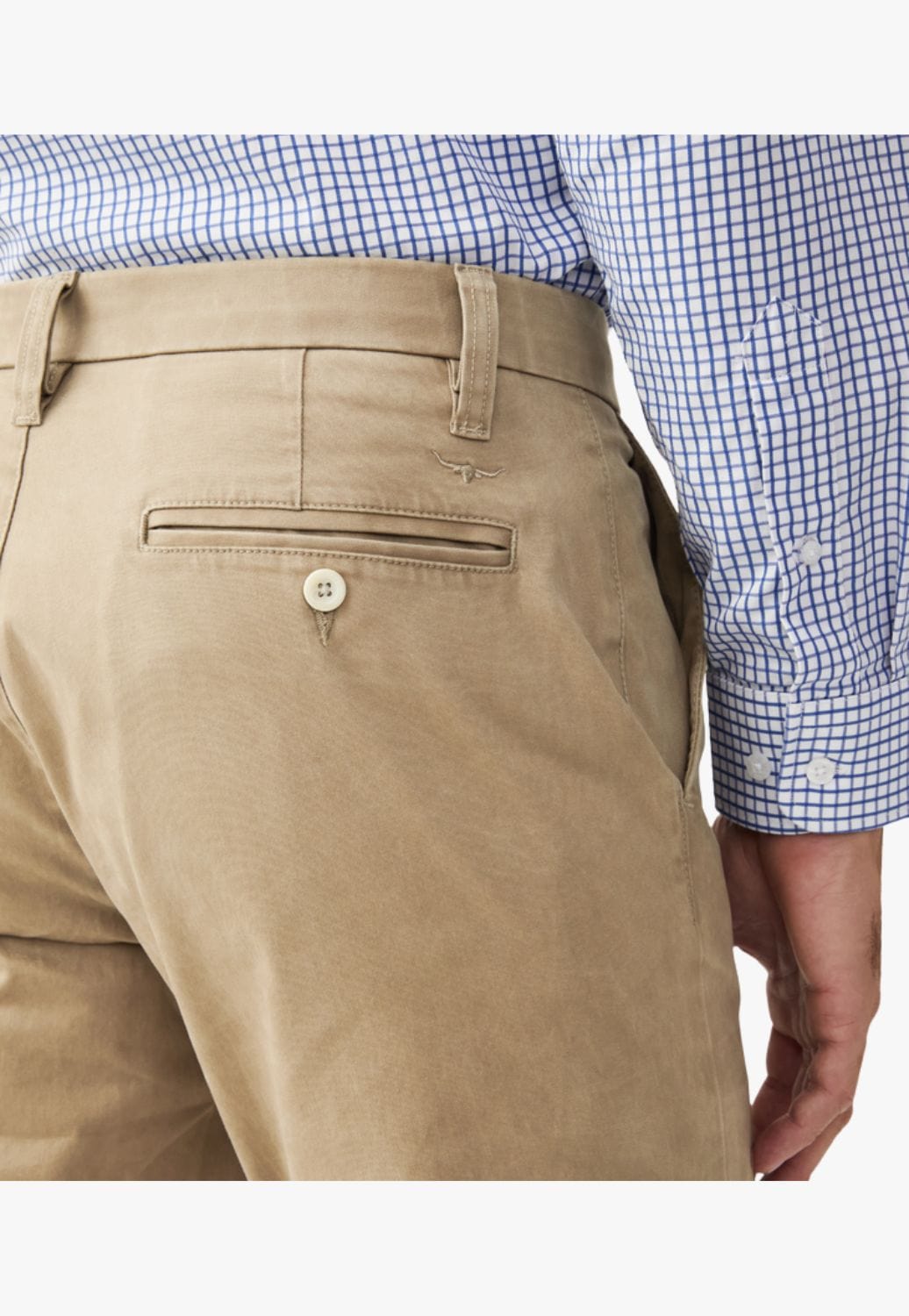 R.M. Williams CLOTHING-Mens Dress Pants R.M. Williams Mens Stirling Chinos