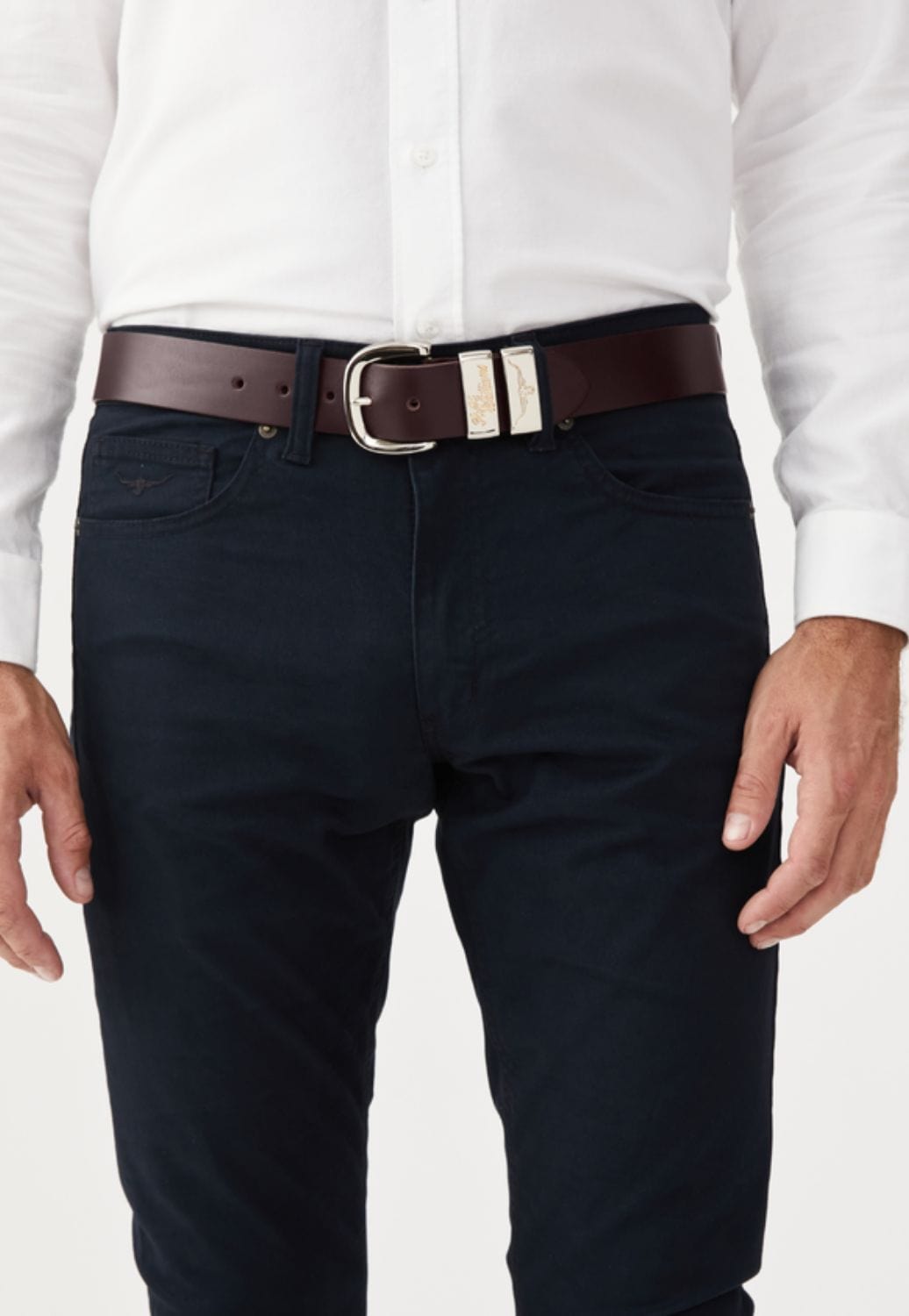 R.M. Williams CLOTHING-Mens Belts & Braces RM Williams Mens Jerrawa Belt