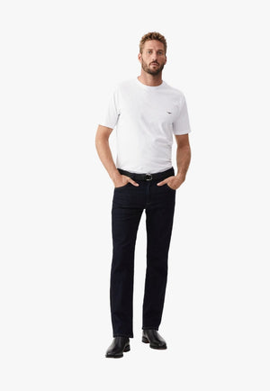 R.M. Williams CLOTHING-Mens Jeans RM Williams Mens Linesman Stretch Denim Jean Slim Fit