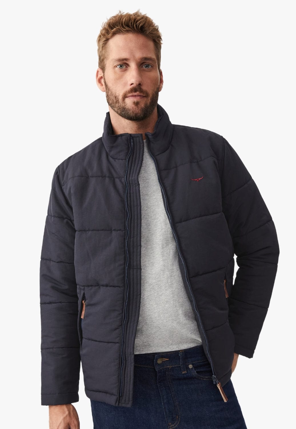 R.M. Williams CLOTHING-Mens Jackets RM Williams Mens Patterson Creek Jacket