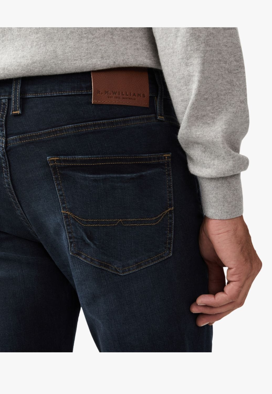 R.M. Williams CLOTHING-Mens Jeans RM Williams Mens Ramco Jean