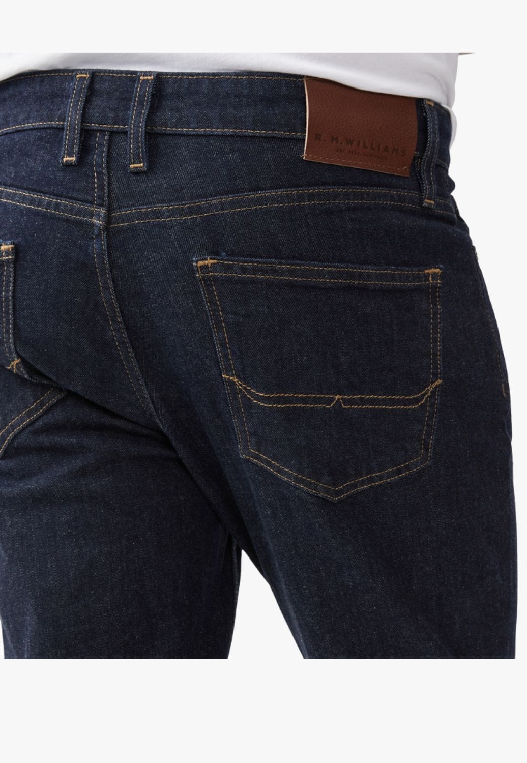 R.M. Williams CLOTHING-Mens Jeans RM Williams Mens Ramco Jean