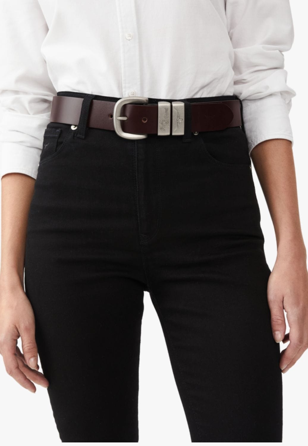 R.M. Williams CLOTHING-Mens Belts & Braces RM Williams Mens Solid Hide Belt